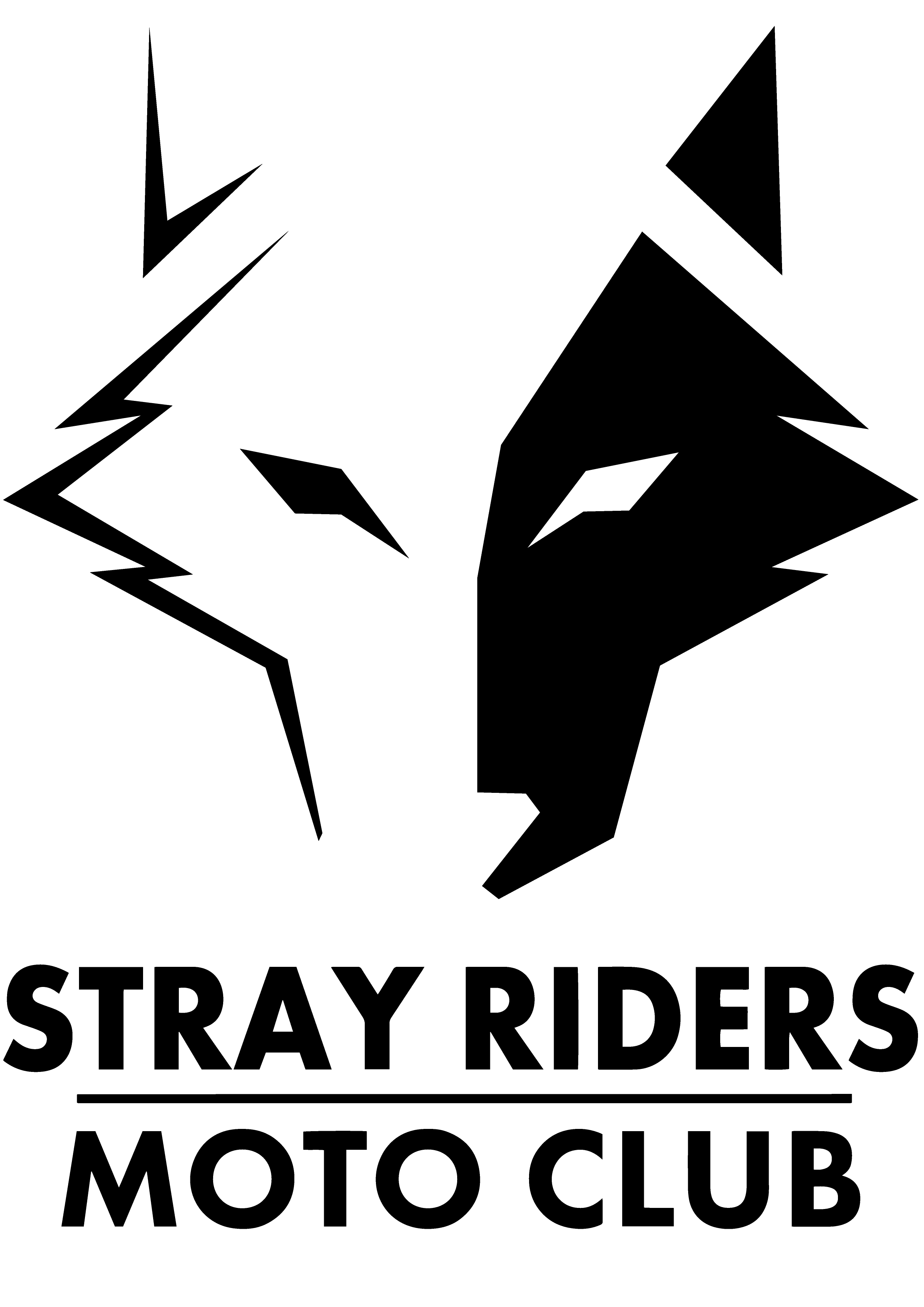 Logo Stray Riders Moto Club